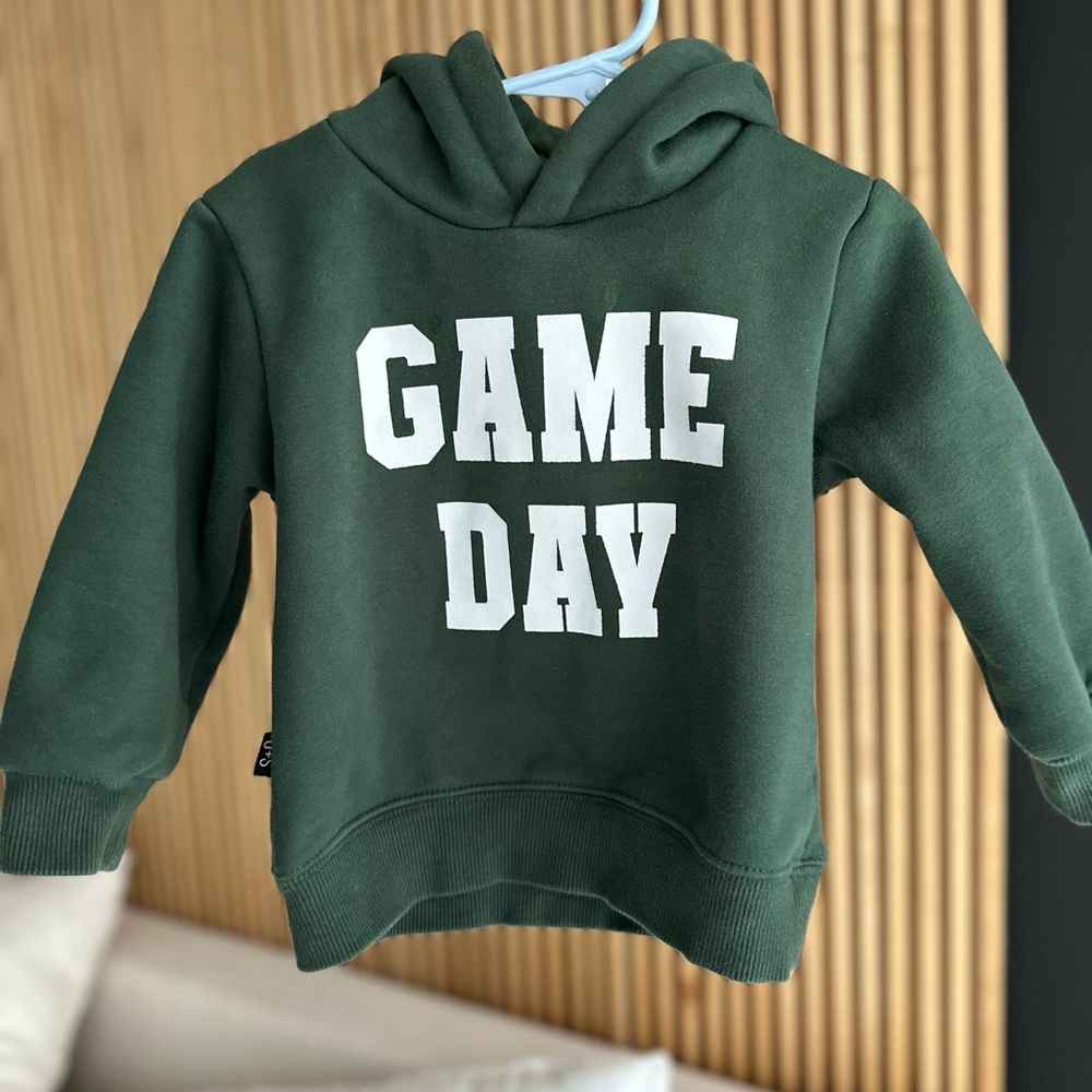 Green 'Game Day' Hoodie